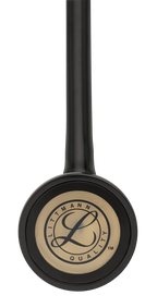 Littmann Master Cardiology black with gold stem and binaurals