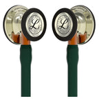 Littmann Cardiology IV green with mirror olive, steel arches and copper leg