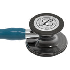 Littmann Cardiology IV Caribbean Blue with Smoke Finish, Black Tubing and Stem