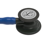 Littmann Cardiology IV blue with matte olive, black ear tubes and stem