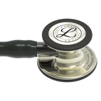 Littmann Cardiology IV black with mirror olive, black bows and stem