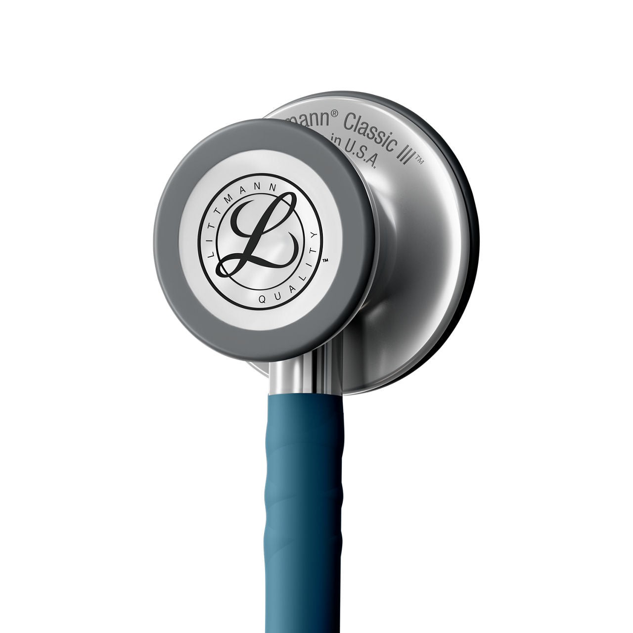 Littmann Classic III Stethoscope, Satin Finish Tubing, Navy Blue, Stainless Steel Chestpiece