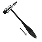 MDF Black Neurological Reflex Hammer with Mirror Head