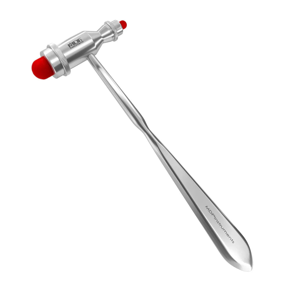 MDF neurological hammer, silver