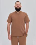 Medical Men's Tunic Crossfit Coffee