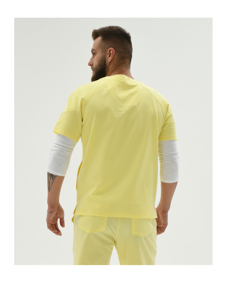 Medical Men's Tunic Crossfit Lemon