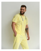 Medical Men's Tunic Crossfit Lemon