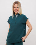 Women's Medical Tunic Easy Tropic Green