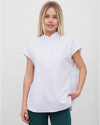 Easy White Medical Tunic for Women