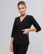 Medical Women's Tunic Lilly Black