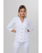 Women's Medical Tunic Lilly White