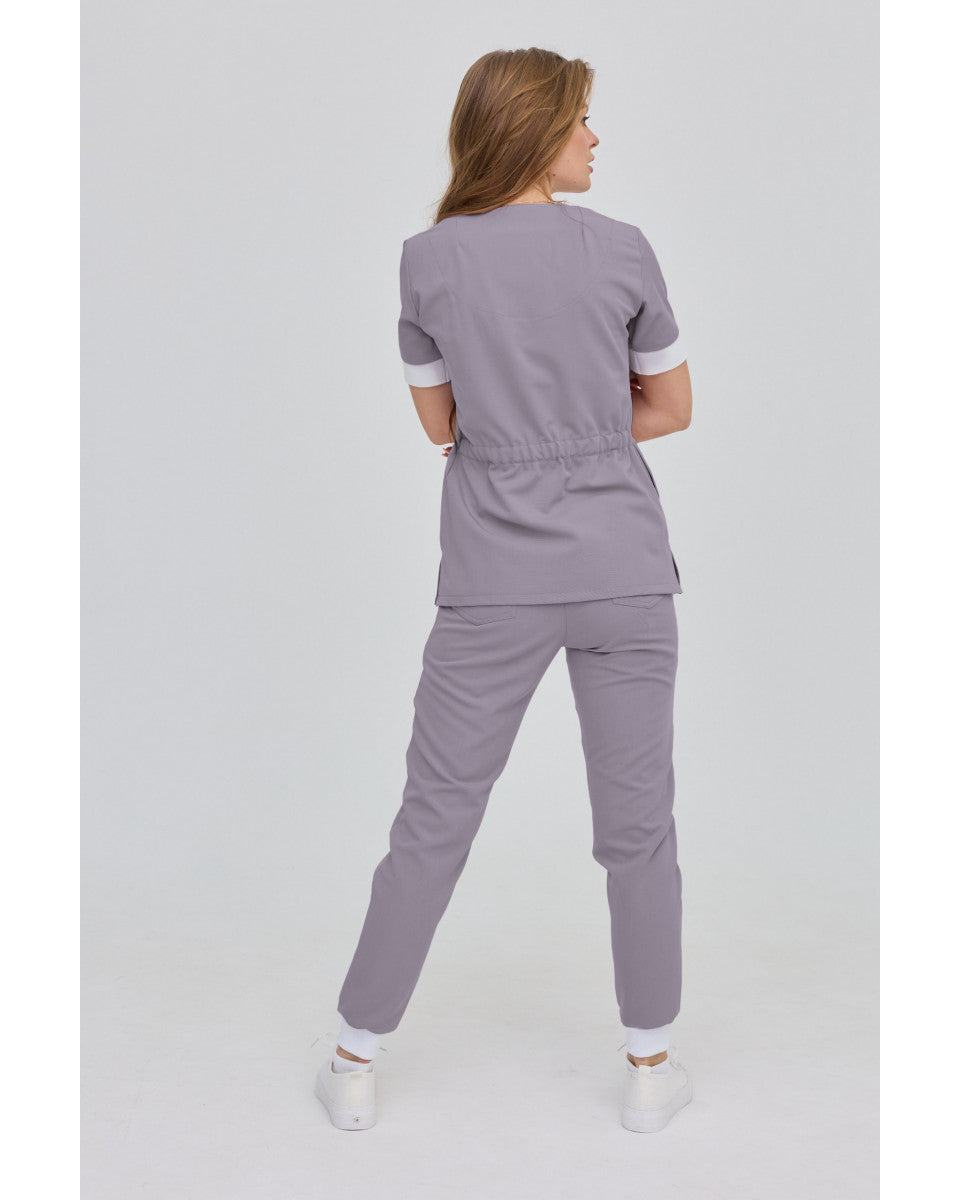 Medical women's tunic Polly Gray