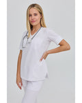 Medical Women's Tunic Polly White