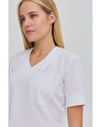 Medical Women's Tunic Polly White