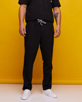 Men's Pipes Black Trousers