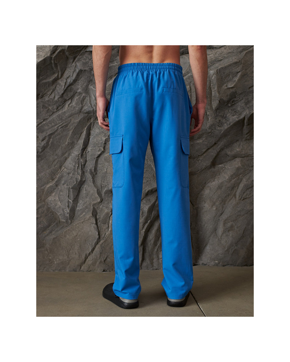 Men's Trousers Modern Blue