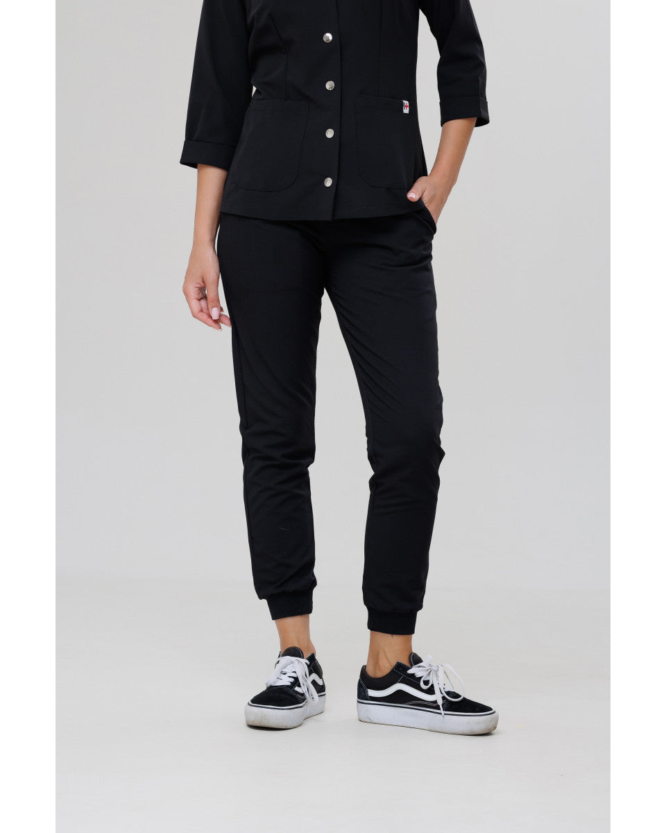 Women's Easy Black Pants