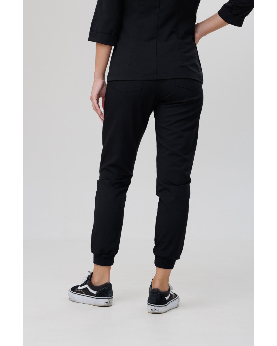 Women's Easy Black Pants
