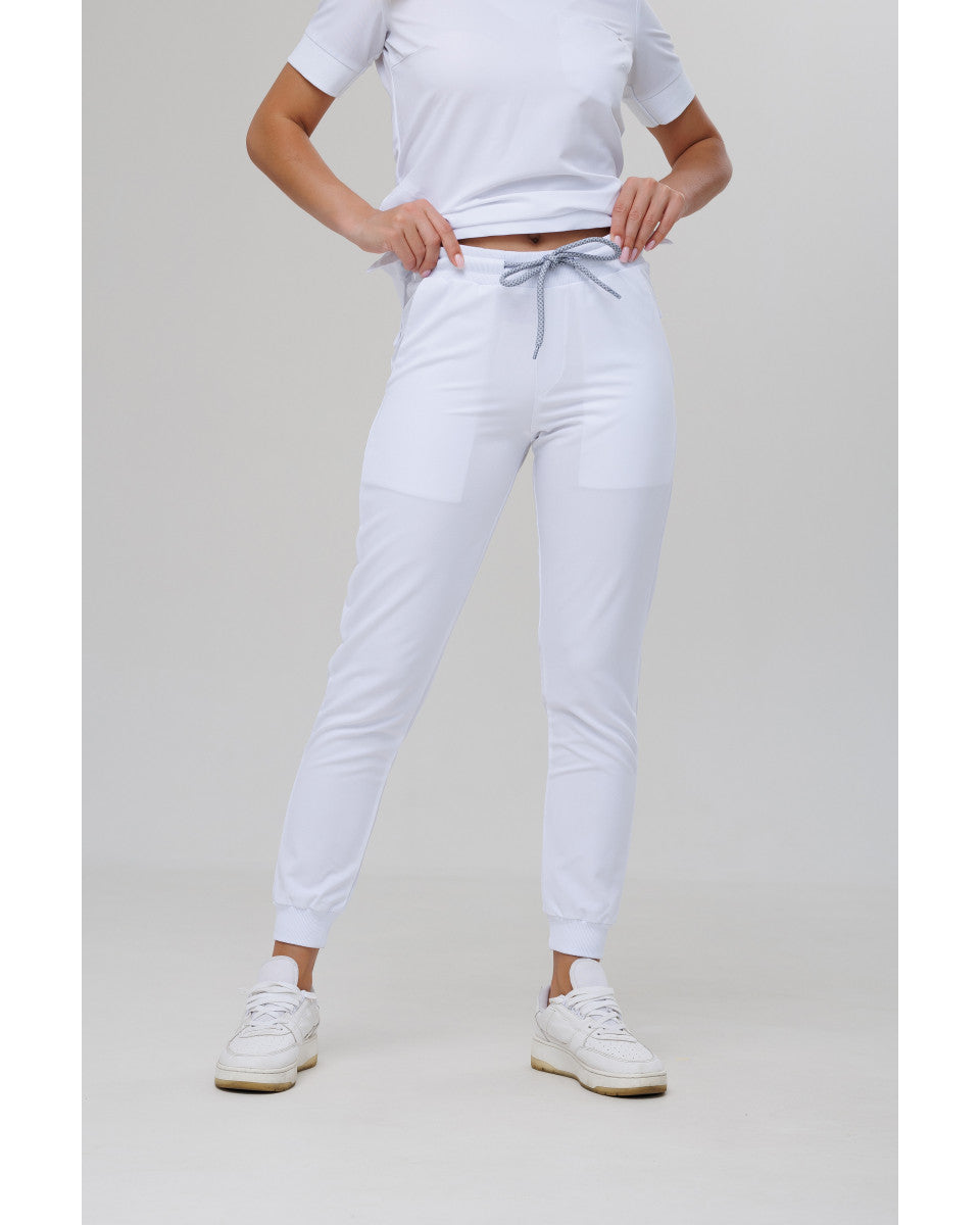 Women's Pants Easy White