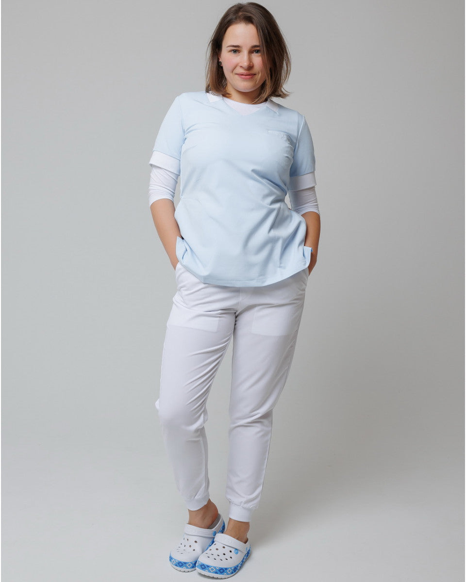 Women's Pants Easy White