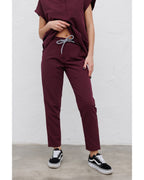 Pipes Bordo Women's Trousers