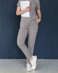 Women's Pipes Gray Pants