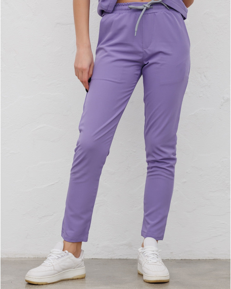 Women's Pipes Trousers Lavender