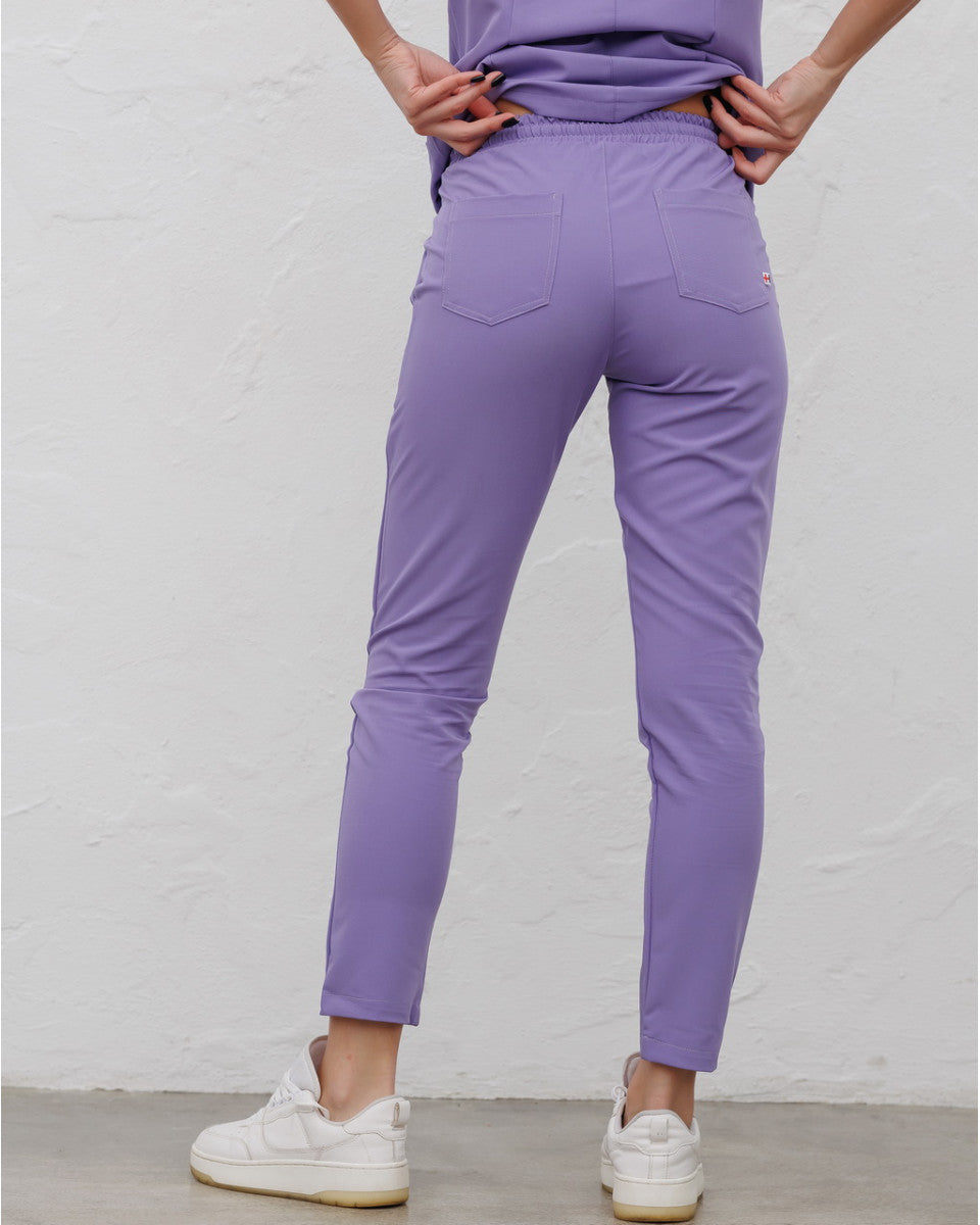 Women's Pipes Trousers Lavender