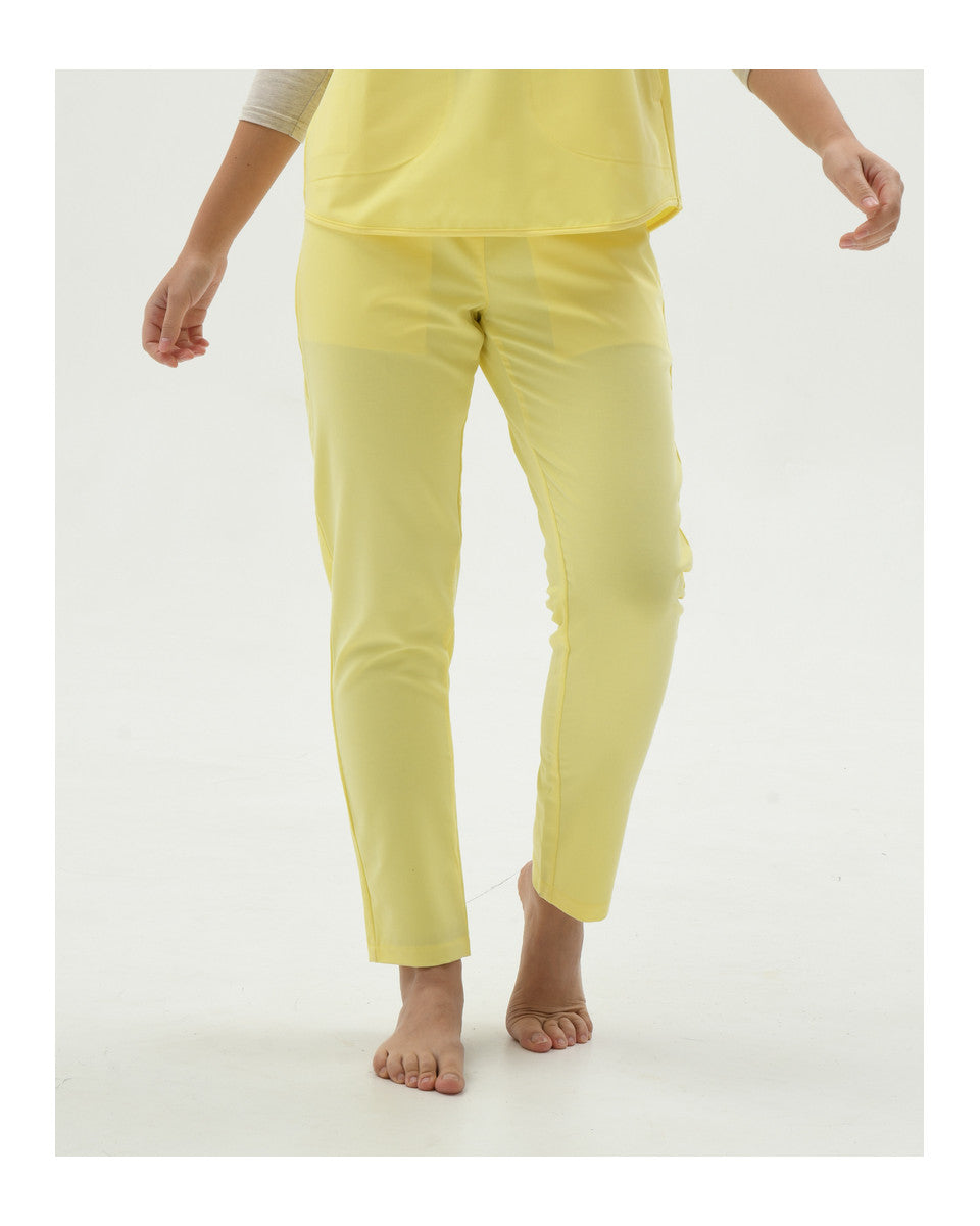 Women's Pipes Lemon Trousers