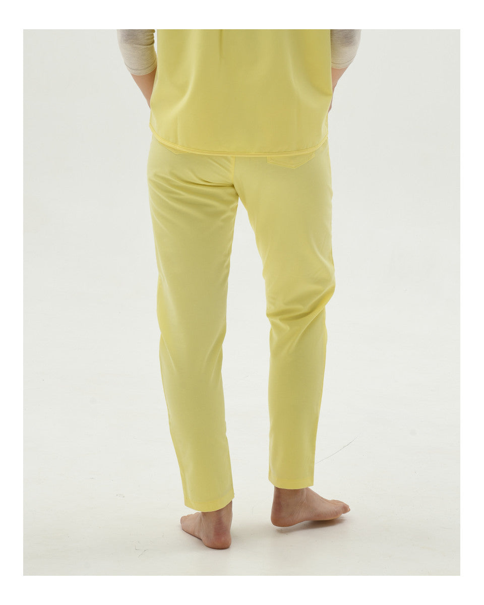 Women's Pipes Lemon Trousers