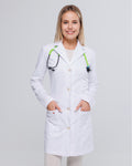 Women's White Lab Coat Strict