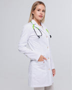 Women's White Lab Coat Strict