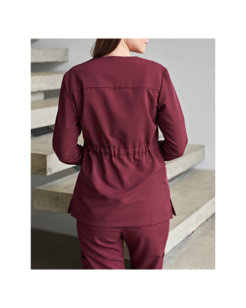 Women's Medical Jacket Bordo